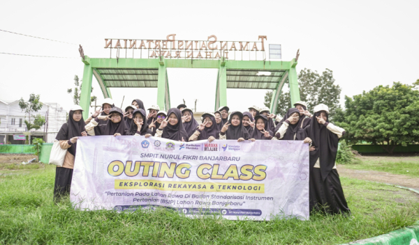 SMP-IT Nurul Fikri Banjarbaru Melaksanakan Kunjungan Edukatif ke Badan Standarisasi Instrumen Pertanian (BSIP) Kalimantan Selatan